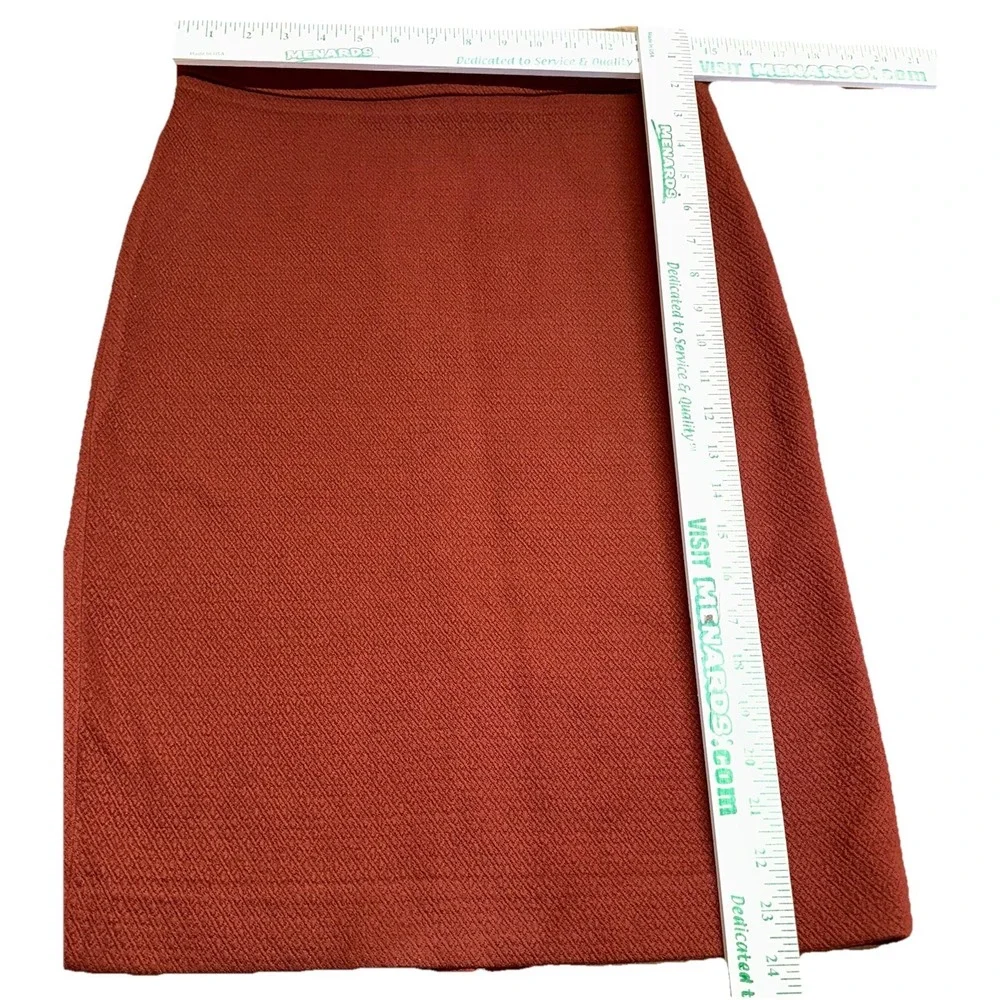 Ann Taylor 2-Piece Set Burnt Orange Peplum Tank (S) & Pencil Skirt‎ (6) Women's